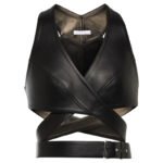 Leather Crop Top